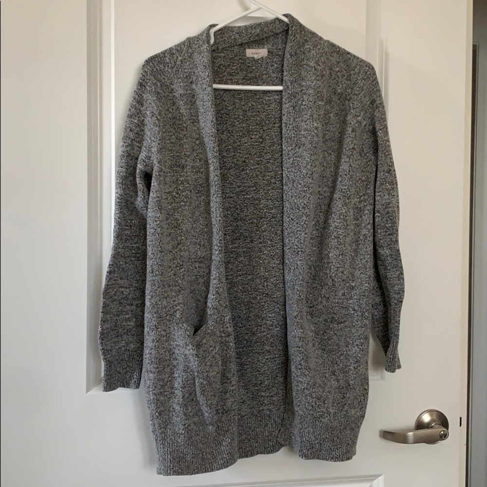 Debut Gray Cardigan Size Small